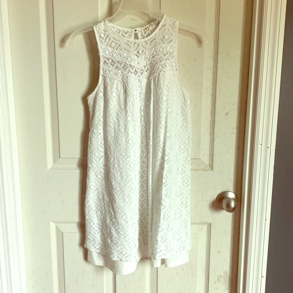 •Jolt• White Lace Dress
